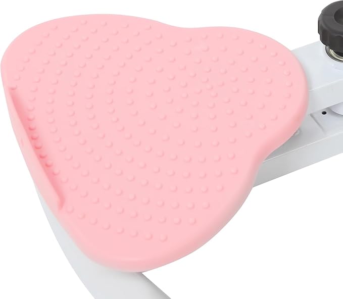 Waist Twister Machine Exercise Waist Twisting Fitness Tool Noiseless Balance Board Home Gym Exercise Equipment (Pink)