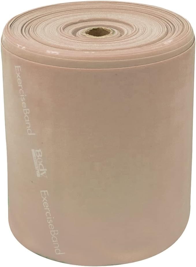 Body Sport Exercise Bands - Resistance Bands in 50 yard Rolls for Fitness, Stretching, or Physical Therapy