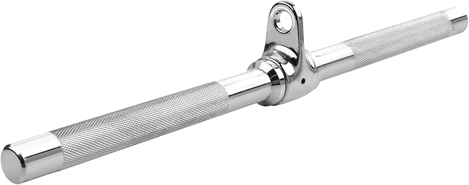 V-Shaped Bar Straight Rotating Bar Curl LAT Pull Down Bar D Handle Double D Row Handle LAT Pulldown Attachments Cable Machine Attachment for Home Gym