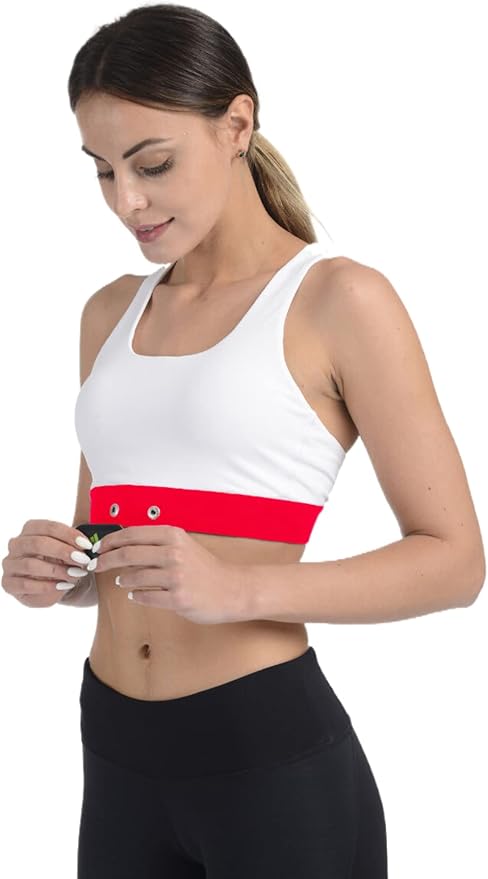 Heart Rate Monitor Replacement Chest Strap Compatible with Polar H10 H9 H7 H1 Wahoo Tickr Garmin Chest Belt