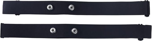 Compatible with Polar H10 H9 H7 H1 Wahoo Tickr Garmin HRM Heart Rate Monitor Chest Strap,Black