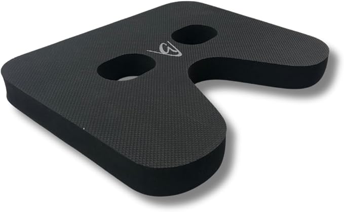 Godfrey Ergo Rowing Machine Seat Cushion - Anti-Slip Neoprene Rower Pad with Textured Rubber Surface for Concept2 Models, Water Rower, Recline Bikes, Peloton, Rowing Boats