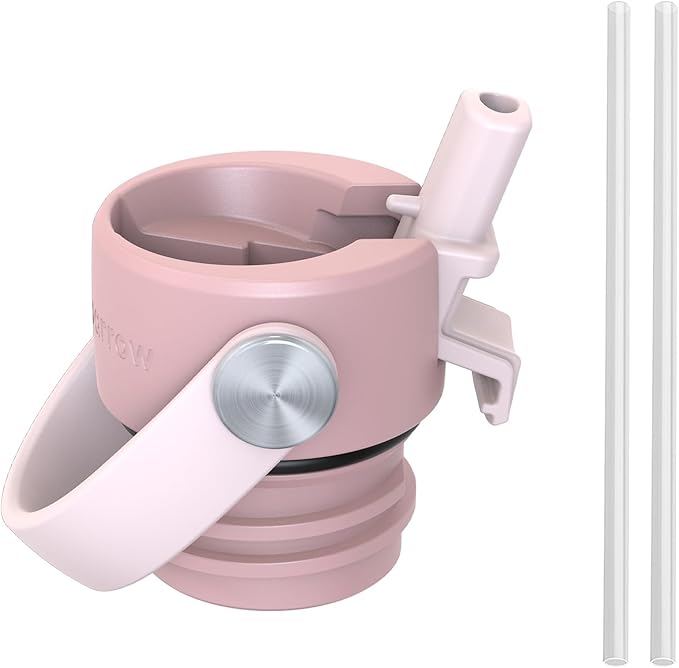 Super Sparrow Insulated Water Bottle - 17 Oz / 25 Oz / 32 Oz - Standard Mouth FlipFlow Flask - BPA Free, Leak Proof Drink Bottle- Ergonomic Straw Water Bottles for Work, Gym, Travel, Sports