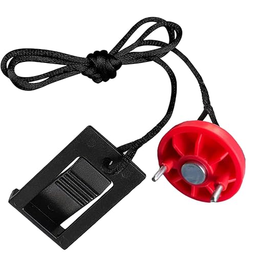 Universal Treadmill Safety Key Magnet Replacement Round Insert Style,Compatible with Proform Weslo Golds Gym Freemotion and Healthrider Treadmill