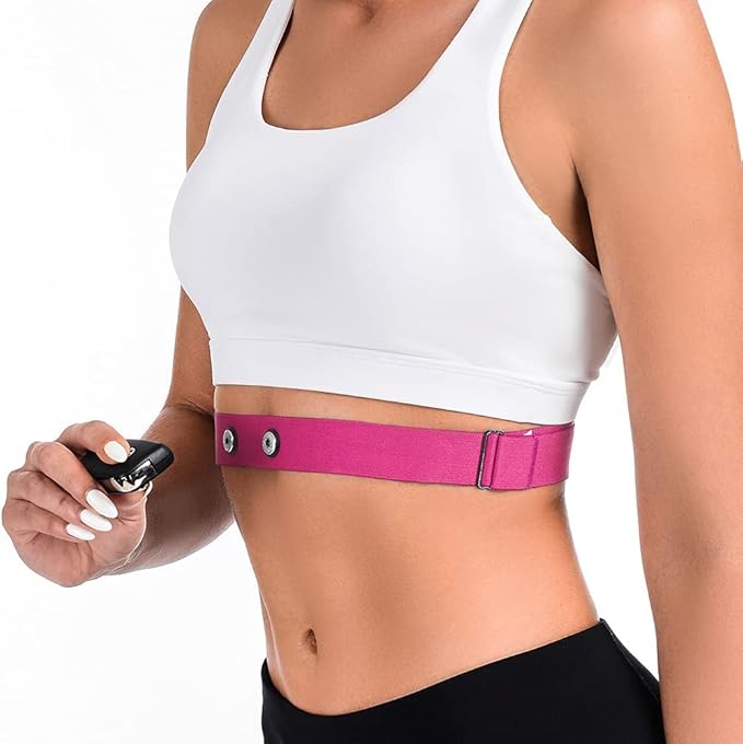 Heart Rate Monitor Replacement Chest Strap Compatible with Polar H10 H9 H7 H1 Wahoo Tickr Garmin Chest Belt