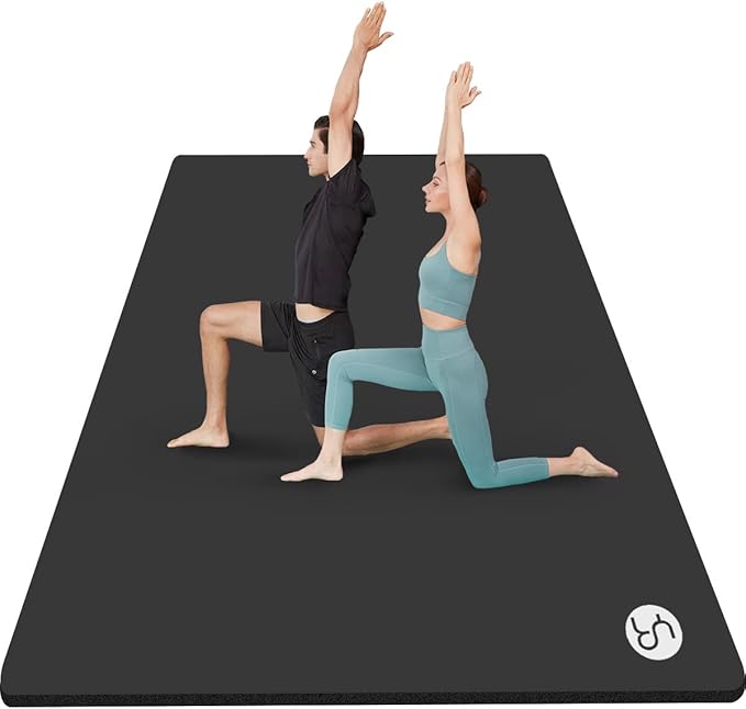Large Yoga Mat 78"x 51" 20mm/15mm/10mm Thick Workout Mats for Home Gym, Extra Wide Workout for Women Men Gym Flooring Exercises