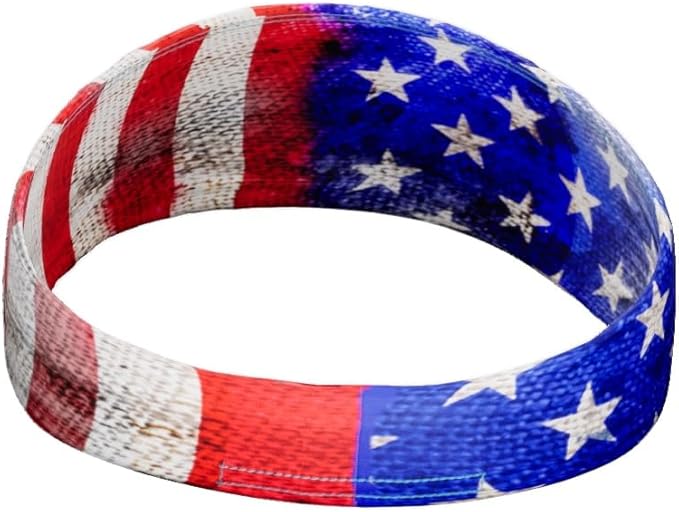 40+ Designs! Unisex Headband/Sweatband. Best for Sports, Fitness, Working Out, Yoga. Tapered Design