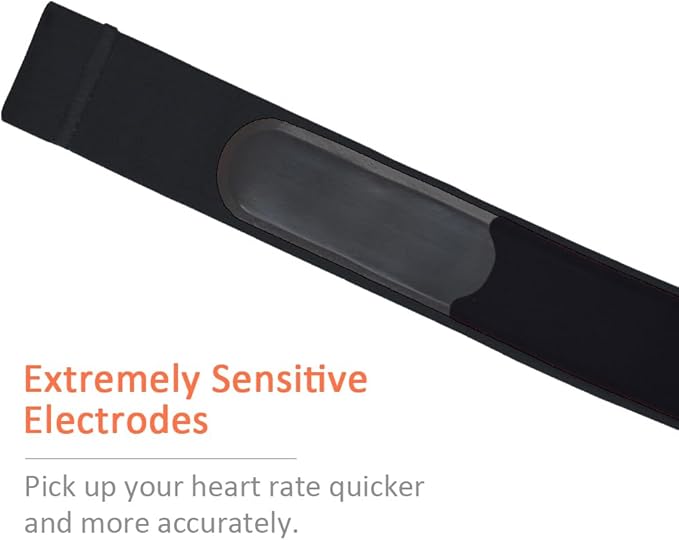 KYTO Heart Rate Monitor Chest Strap, ANT+/ Bluetooth, Compatible with iOS/Android APPs, Cycling/Yoga/Basketball/Running/Fitness Exercise/Boxing