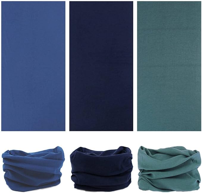 Neck Gaiter Headband Headwear Head Wrap Face Mask Magic Scarf Bandana for Men and Women