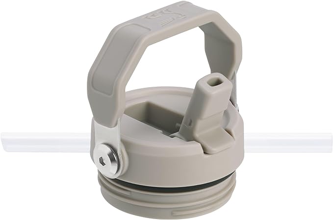 Stanley IceFlow Flip Straw 2.0 Water Bottle 16 OZ | Built-In Straw with Larger Opening | Lightweight & Leak-Resistant | Insulated Stainless Steel | BPA-Free | Ash