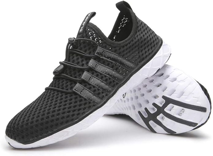 DLGJPA Men's Lightweight Quick Drying Aqua Water Shoes Athletic Sport Walking Shoes