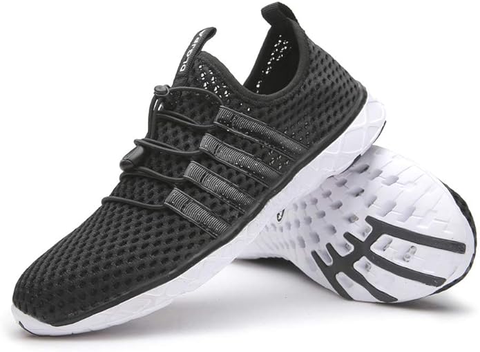 DLGJPA Men's Lightweight Quick Drying Aqua Water Shoes Athletic Sport Walking Shoes