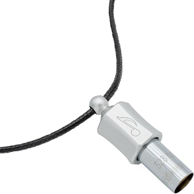 528 Hz Breathing Meditation Whistle Stress Relief Calm Meditation Whistle Frequency Sound Healing Device by Adjusting The Breathing for Anxiety Relief Mindfulness