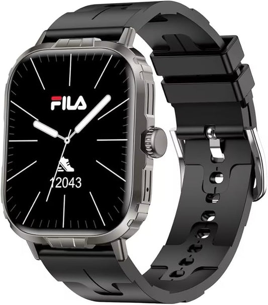 Fila Smart Watch, 2.01" Smartwatch for Men Women (Answer/Make Call), Fitness Tracker with 100+ Sport Modes, IP67 Waterproof, Heart Rate/Sleep Monitor, Pedometer, Activity Tracker for Android iOS