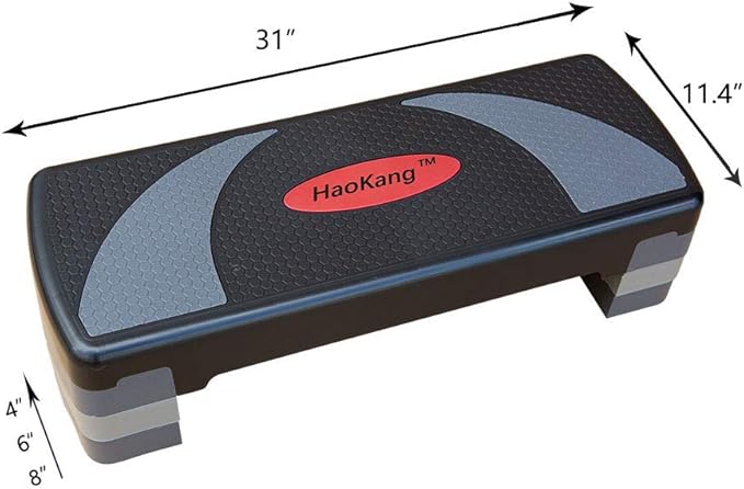 Adjustabl Aerobic Stepper Fitness Step Platform Health Workout for Sports Training