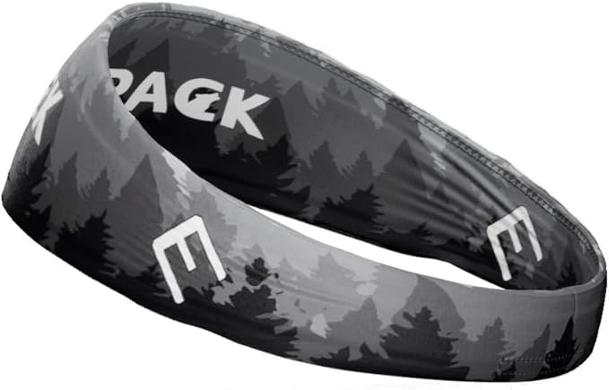 Unisex Headband/Sweatband. Best for Sports, Fitness, Working Out, Yoga. Tapered Design. Reversible.