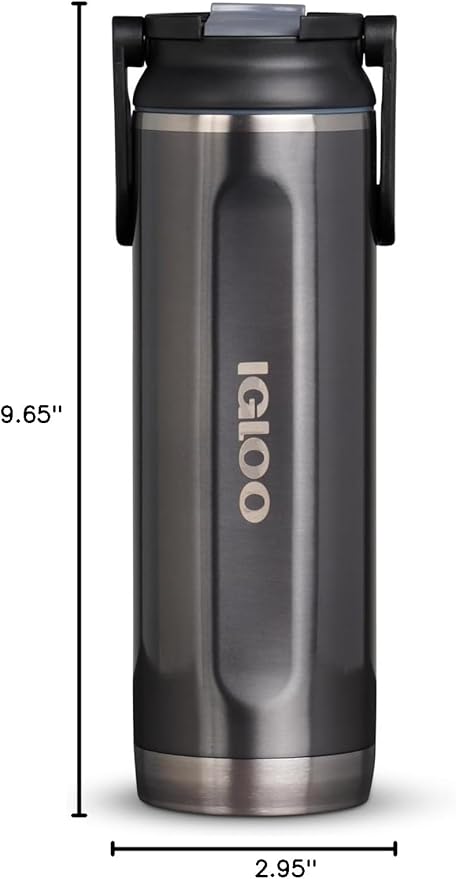 Igloo, 20 OZ Stainless Steel, Sport Sipper Bottle