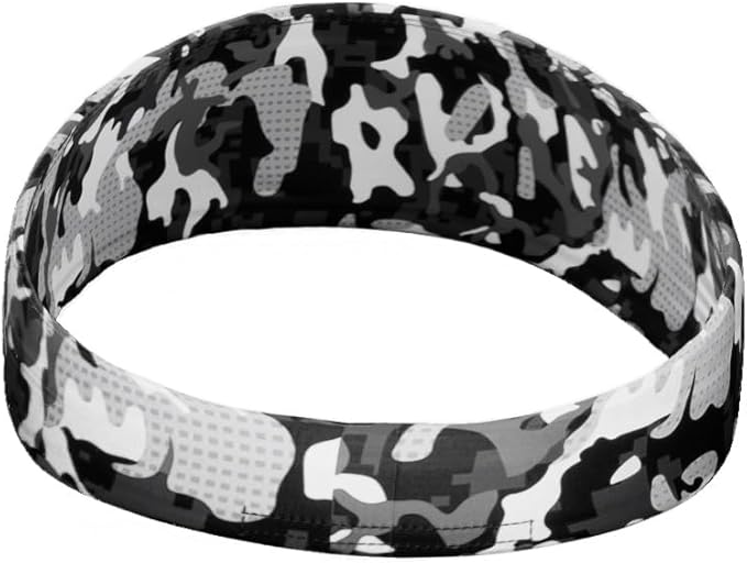 40+ Designs! Unisex Headband/Sweatband. Best for Sports, Fitness, Working Out, Yoga. Tapered Design