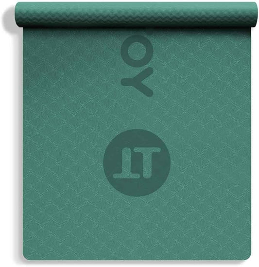 YOTTOY Yoga Mat, 72"x 32"x1/3" Extra Wide Non-Slip Exercise Fitness Yoga Mats,Eco-Friendly TPE Exercise Mats for Women Men Home Workout with Strap Bag