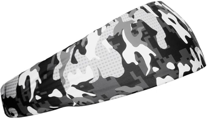 40+ Designs! Unisex Headband/Sweatband. Best for Sports, Fitness, Working Out, Yoga. Tapered Design