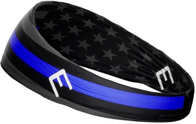 40+ Designs! Unisex Headband/Sweatband. Best for Sports, Fitness, Working Out, Yoga. Tapered Design