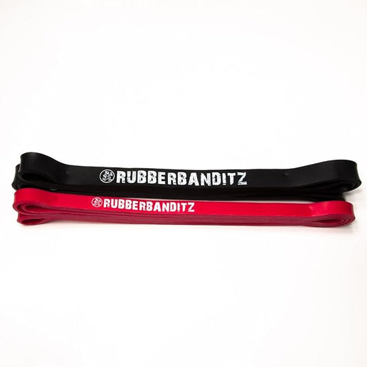 Rubberbanditz Combo Pull Up Assist Bands | Heavy Duty Resistance Exercise Bands for Powerlifting, Mobility, and Stretching | Resistance Bands for Working Out