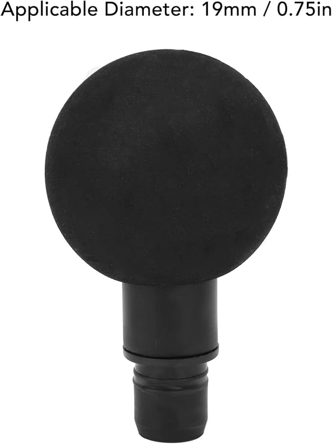 19mm Diameter Muscle Massage Head - Deep Tissue Percussion Massager for Large Muscles - 2.4in Big Ball Head