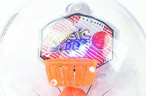 2 Pcs Electronic Handheld Basketball Game Fidget Toys 3D Mini Basketball Shooting Table Games w/ LED Flash & Sound by HNDtek