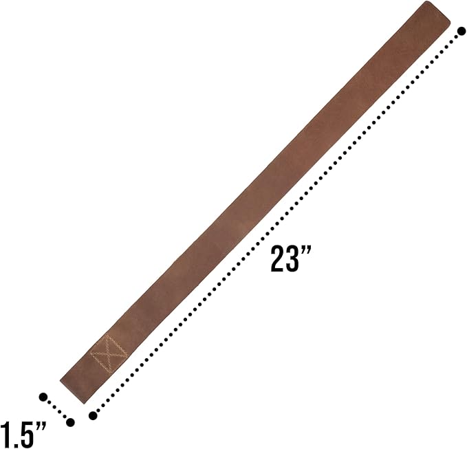 Hide & Drink, Set of 2 Lifting Wrist Straps, Bodybuilding, Sports, Gym, Fitness, Accessories, Strenght Training, Full Grain Leather, Handmade