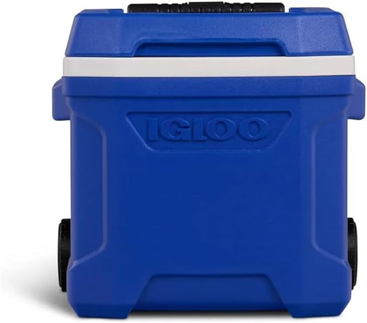 Igloos Cooler Hard-Sided Ice Chest, Insulated Portable Cooler, Heavy-Duty, Leak-Resistant Lid, Lightweight Ergonomic Handle