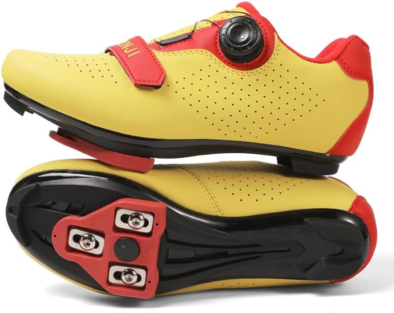 Cycling Shoes, Unisex Delta Cleats Compatible, Indoor Peloton and Outdoor Road Bike Shoes for Men and Women