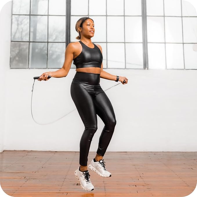 Smart Jump Rope for Men Women, Adjustable Jump Rope for Indoor Outdoor Workout, Jump Counting, Tracking - Data Analysis LED Display Screen Rechargeable Skipping Rope Fitness Gift for Adults Kids