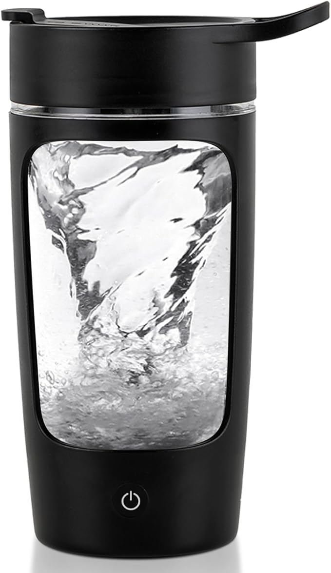 JOTER & LIBEAR Electric Shaker Bottle, Made with Tritan - BPA Free - Portable Mixer Cup/USB Rechargeable Shaker Cups for Protein Shakes and Meal Replacement Shakes, 22 oz