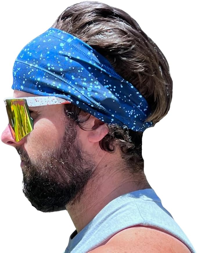 Halo Headband Bandit - 4" Wide Pullover Sweatband for Both Women and Men