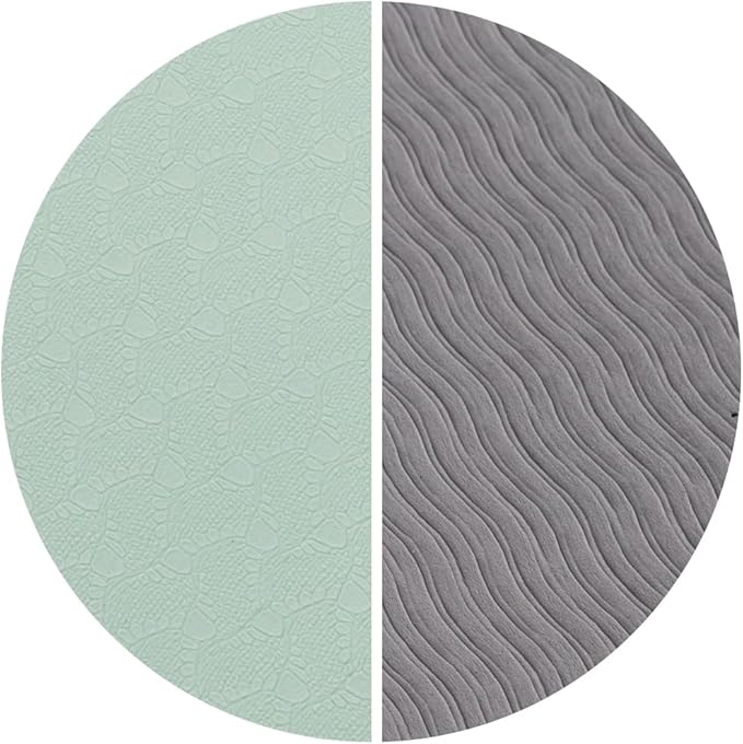 Yoga Mat Non Slip, Pilates Fitness Mats, Eco Friendly, Anti-Tear 1/4" Thick Yoga Mats for Women, Exercise Mats for Home Workout with Carrying Sling and Storage Bag