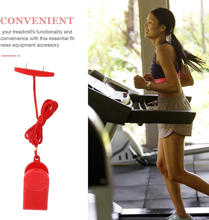 KICHOUSE Universal Treadmill Emergency Safety Key Fitness Equipment Safety Switch Lock Running Machine Stop Key