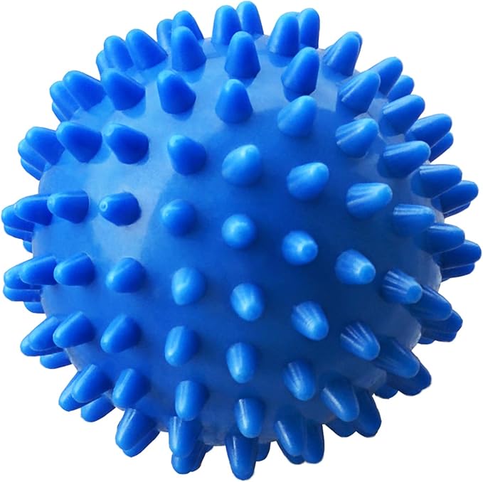 Professional Massage Balls Foot Ball Foot Massager Spiky Roller for Deep Tissue Trigger Point Plantar Fasciitis Reflexology Stress Therapy Myofascial Release(Blue)