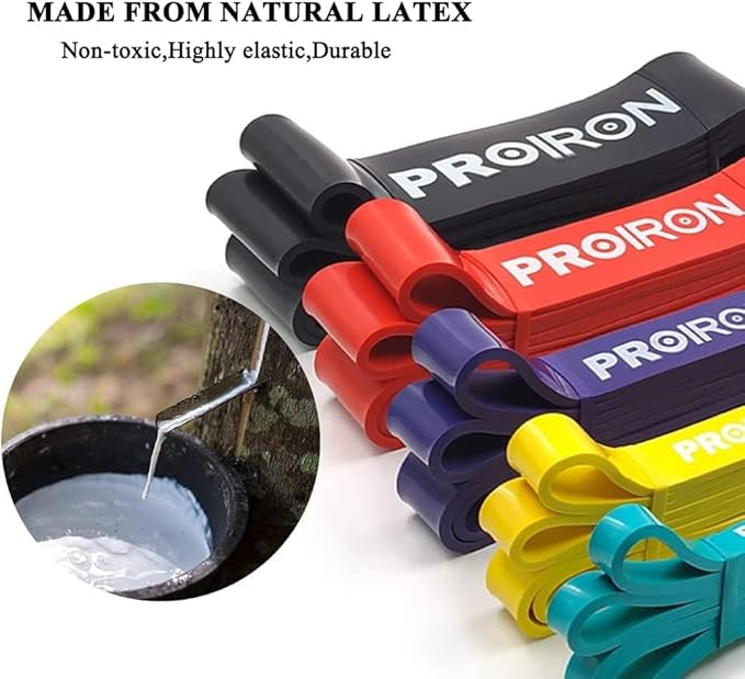 PROIRON Resistance Bands Pull Up Assistance Bands Comfortable Anti-Slip Exercise Bands for Pull up Dip Squat Gym Workout Physical Therapy Stretch Bands for Men & Women - Length 40inch (100cm)