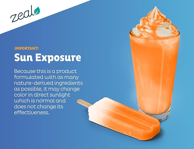 Zeal Electrolyte Powder Recovery Drink (30 Servings | Orange Creamsicle) w 0 Sugar +BCAAs +B-Vitamins Electrolyte Supplement w Potassium Zinc & Magnesium for Hydration - Keto Electrolytes