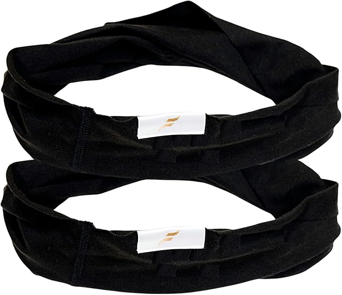 Organic Fitness Fabrixx - Premium Gym Headband Made with Organic Cotton, Sweatband Headband with a Stylish Twist for Men and Women