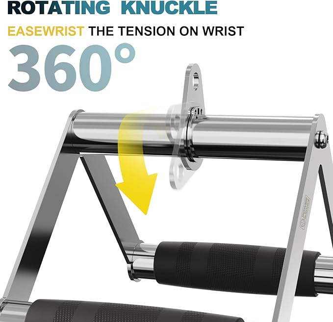 POWER GUIDANCE Cable Machine Attachment, LAT Pulldown Attachments, Cable Attachments for Gym, Home Gym Accessories