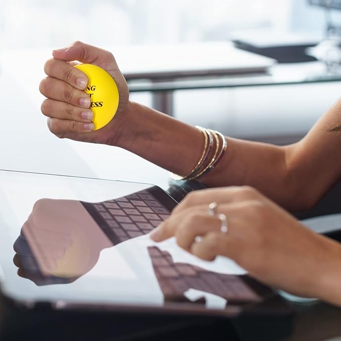 Jerify 72 Pcs Motivational Stress Balls Bulk Inspirational Stress Balls Colorful Foam for Adults Hand Exercise Small Therapy Fidget Relief Anxiety Toys for Coworkers Gifts Fidget(Fresh Colors)