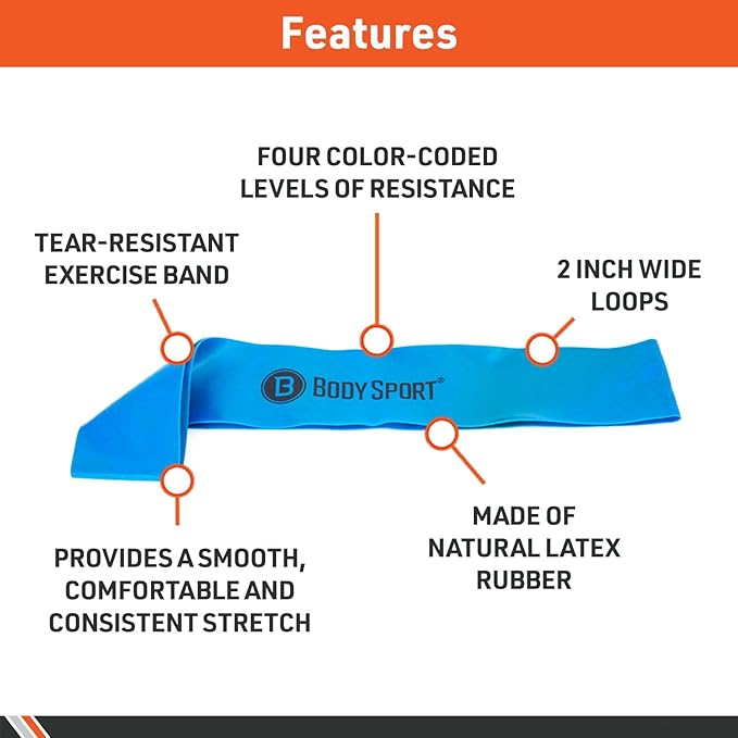 Body Sport Loop Resistance Bands