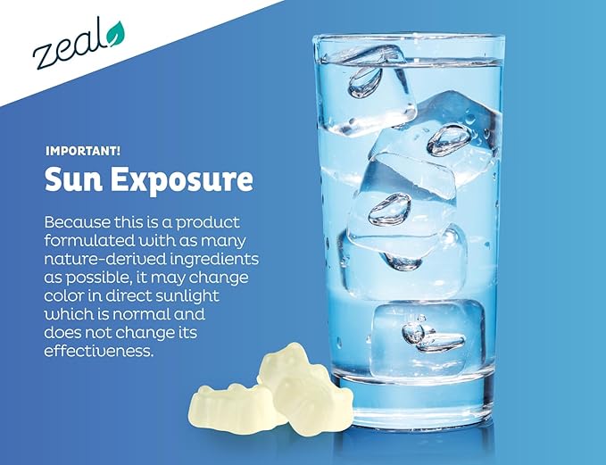 Zeal Electrolyte Powder Recovery Drink (30 Servings | White Gummy Bear) w 0 Sugar +BCAAs +B-Vitamins Electrolyte Supplement w Potassium Zinc & Magnesium for Hydration - Keto Electrolytes