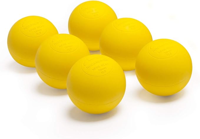 Champion Sports Lacrosse Balls: Official Size Sporting Goods Equipment for Professional, College & Grade School Games, Practices & Recreation - NCAA, NFHS and SEI Certified