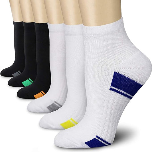 CHARMKING Compression Socks for Women & Men Circulation 15-20 mmHg is Best for Athletic Running Cycling Nurse Daily Wear