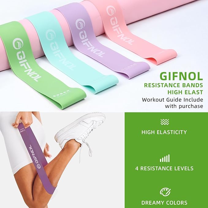 Pilates Ring and Ball Set with Resistance Bands - Pilates Equipment for Home Workout - 14'' & 12'' Pilates Rings, 2 Pilates Balls, 5 Resistance Bands for Toning Arms, Thighs/Legs & Core