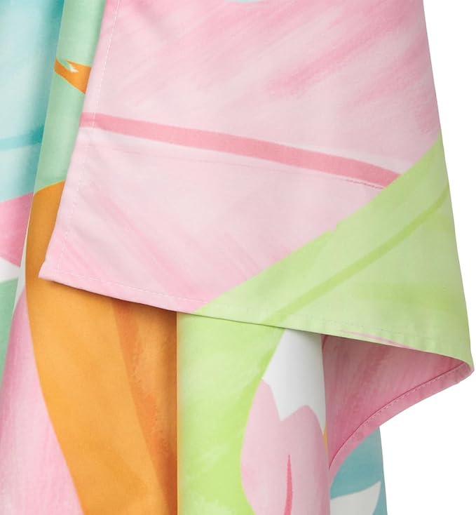 Dock & Bay Beach Towel - Quick Dry, Sand Free - Compact, Lightweight - 100% Recycled - Includes Bag - Sugar Palms - Large (160x90cm, 63x35)