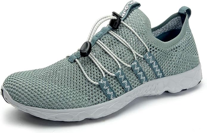 DLGJPA Men's Lightweight Quick Drying Aqua Water Shoes Athletic Sport Walking Shoes