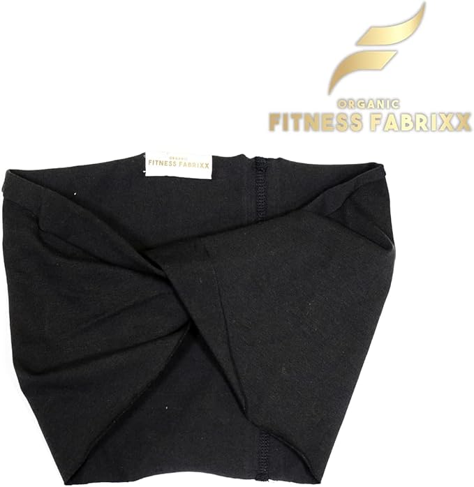 Organic Fitness Fabrixx - Premium Gym Headband Made with Organic Cotton, Sweatband Headband with a Stylish Twist for Men and Women